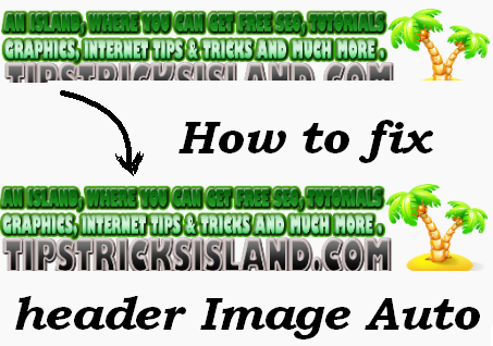 how Fix Header Image 