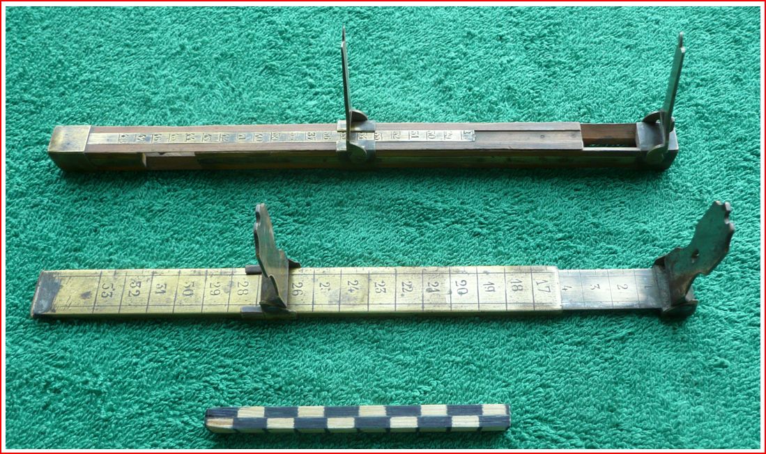 outil ancien compas d'épaisseur mesure traçage vintage