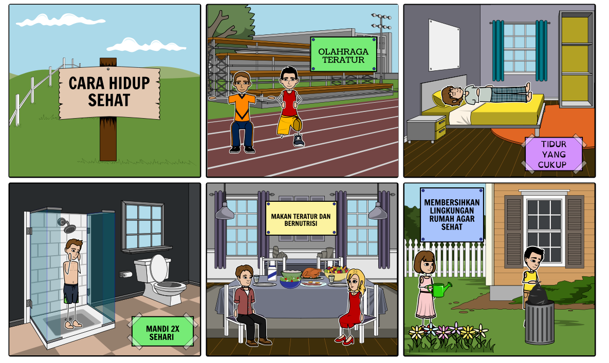 30 Contoh Gambar Storyboard Iklan Layanan Masyarakat Terbaru Riwayat Gallery