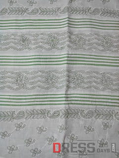 Green-white-Chikankari-dress-material