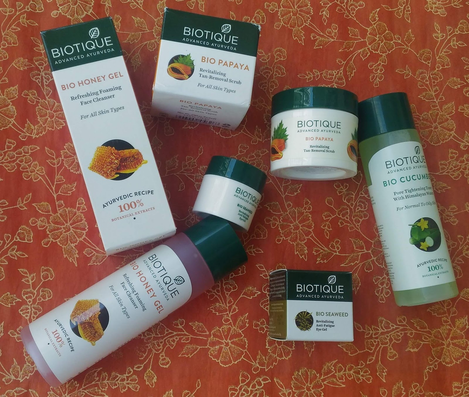 biotique skin care routine