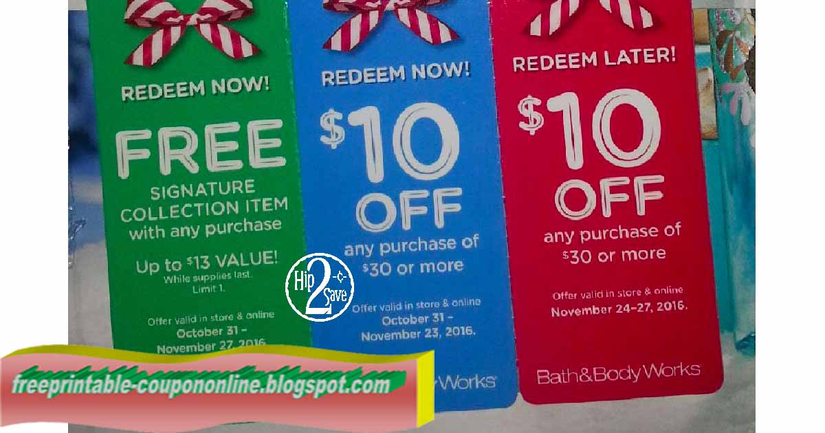 Coupon codes for bath and body works