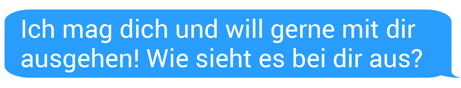 Sms text nach kennenlernen