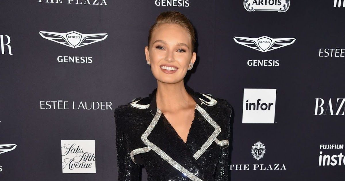 Model Crush: Romee Strijd Harper's Bazaar ICONS Party