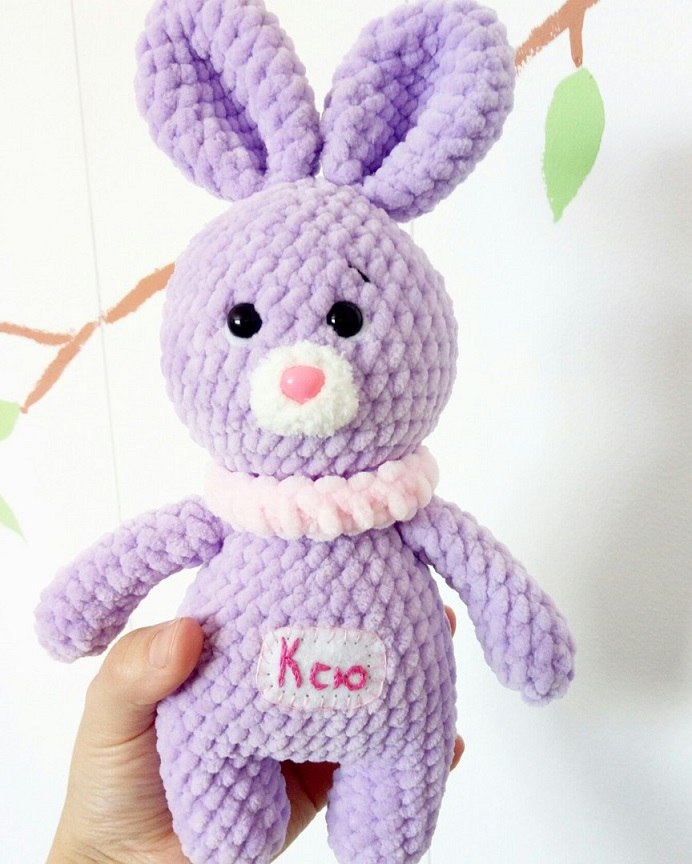 Crochet bunny amigurumi pattern
