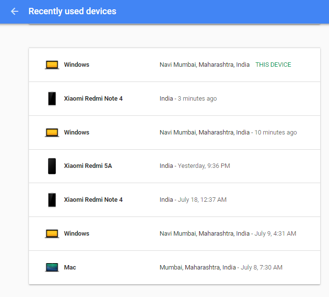 How to logout your gmail account from all devices at once?
