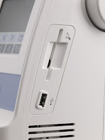 Brother PE770  built-in card slot & USB port