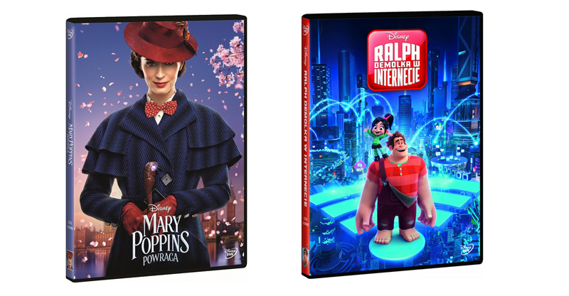 Wygraj zestaw filmów: „Mary Poppins powraca” oraz „Ralph Demolka w Internecie” Konkurs