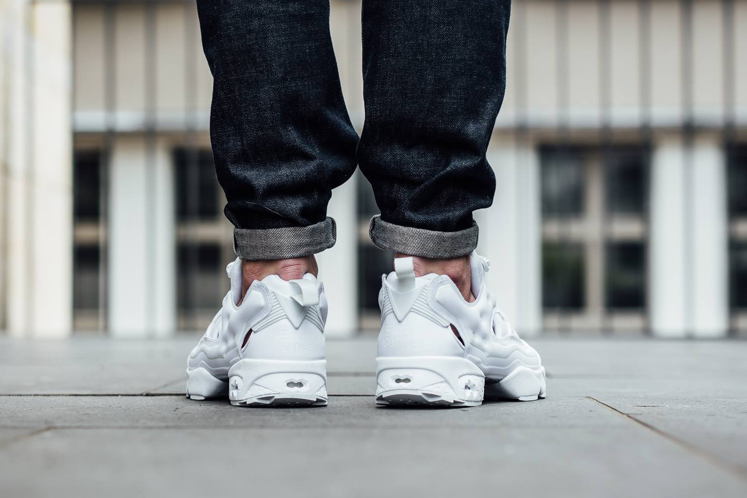 reebok instapump white