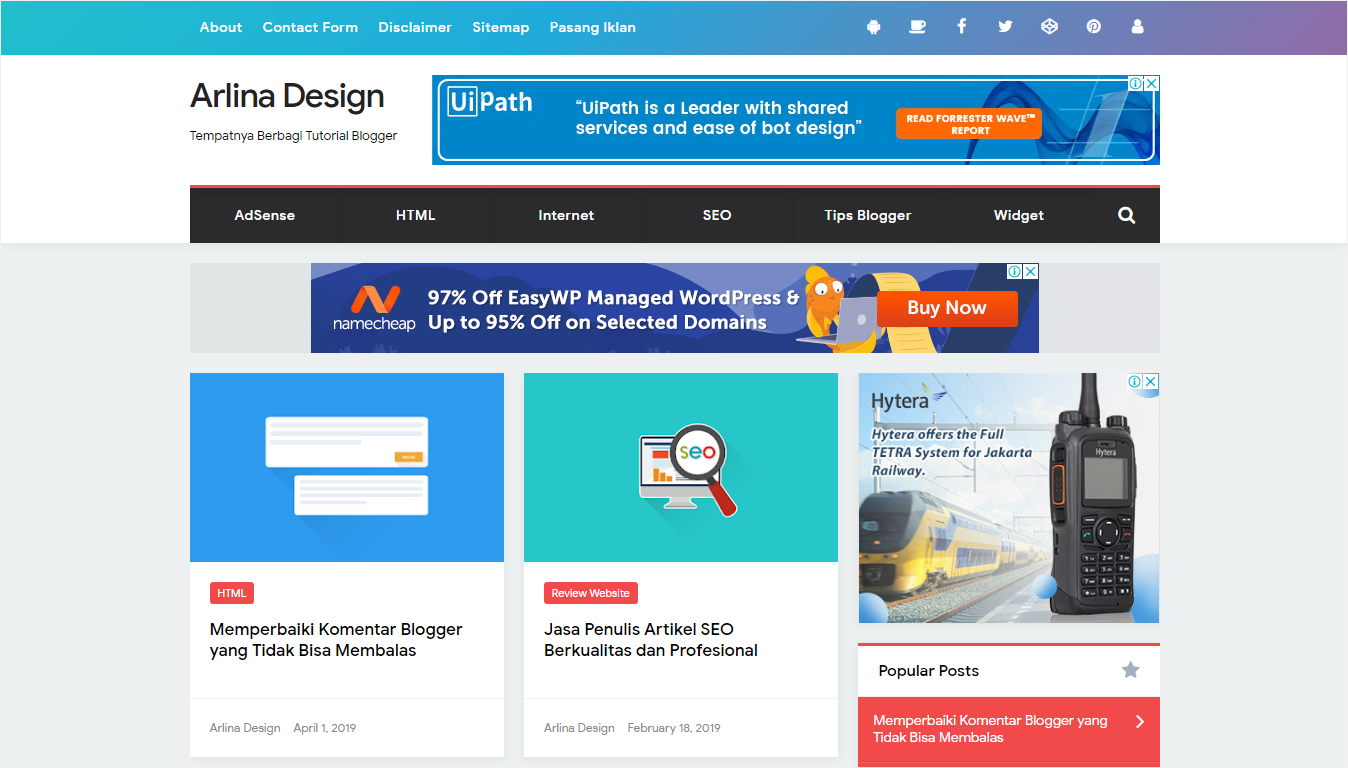 Halaman Depan Situs Arlina Design Halaman Depan Situs Arlina Design - Nanda Network