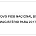 Piso Salarial Nacional do Magistério para 2017