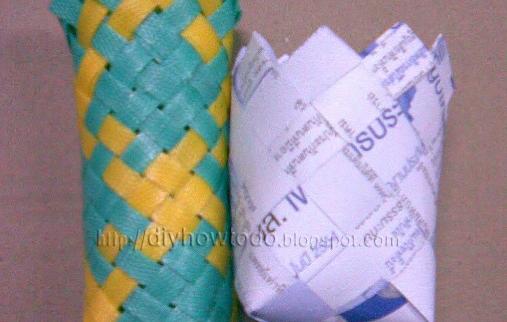 How to weave basket 4 (Tips) D . I . Y . Done ! It 's Yours