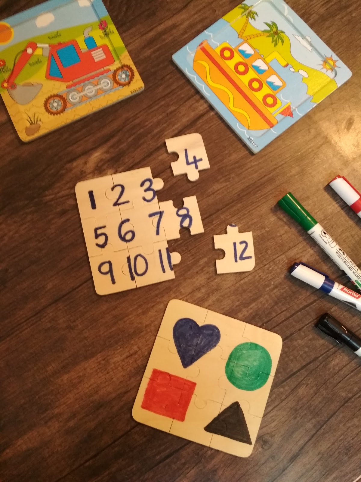 Sonshine Mumma DIY Jigsaw Puzzle from an Existing Jigsaw Puzzle