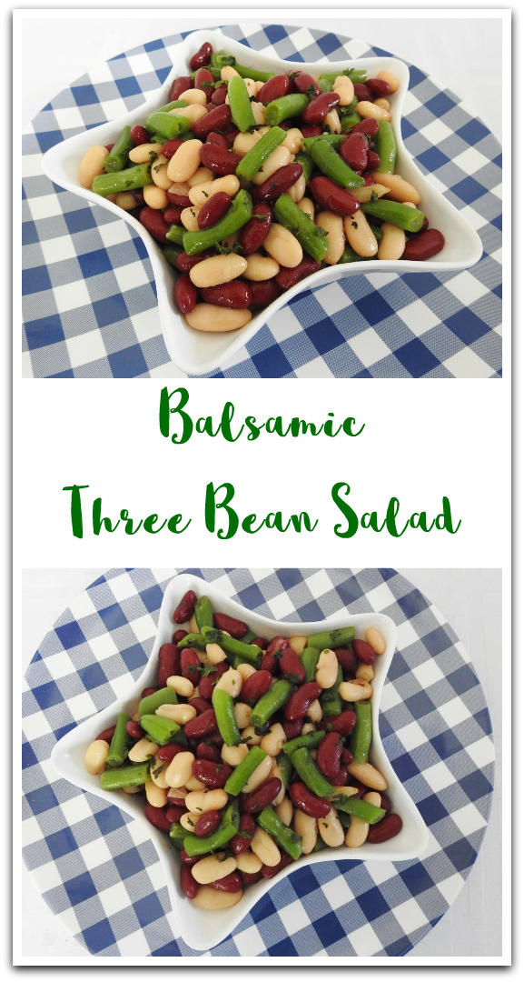 Balsamic Three Bean Salad