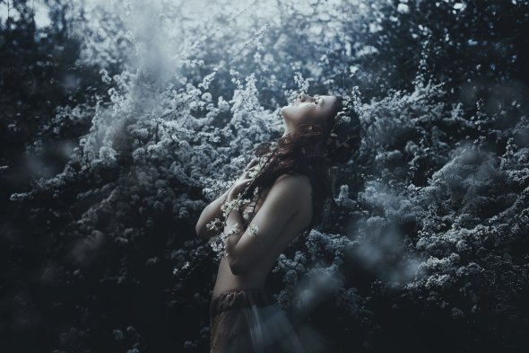 As surreais fotografias fashion com mulheres envoltas em flores de Bella Kotak Bella Kotak 500px arte fotografia fashion surreal mulheres modelos flores magia beleza