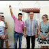 Juninho Alves (PSD) recebe as chaves da Prefeitura na manhã de ontem (2)