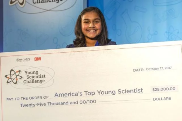 Gitanjali Rao, 11yrs, won $ 25,000 in science prize