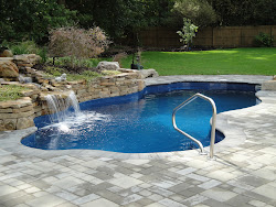 pools inground pool fiberglass hawaiian swimming backyard ground designs homeadvisor swim outdoor dunnigan pat deck custom natural lights patio