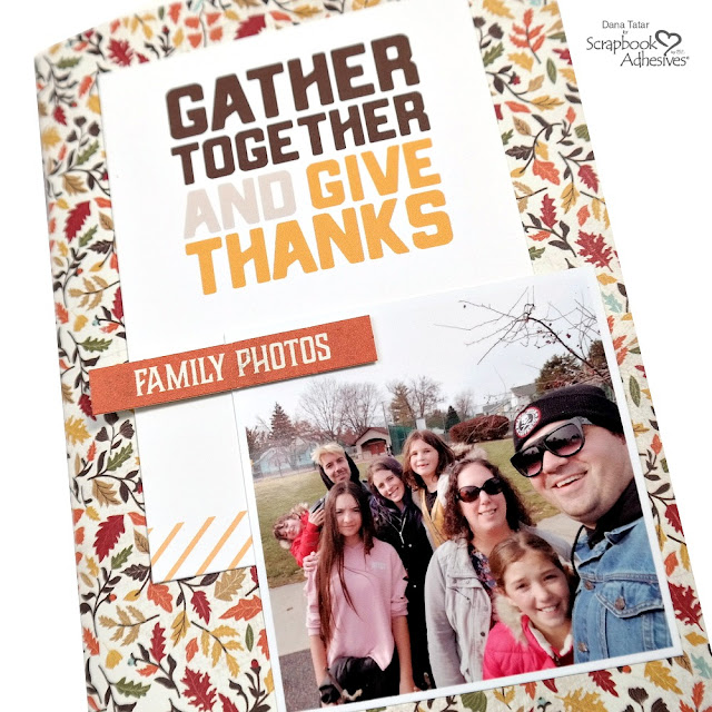 A Look Inside a Completed DIY Thanksgiving Travelers Notebook