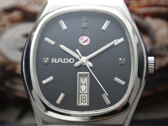 rado vintage automatic watch