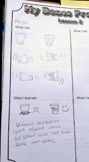 Exploring Creation with Human Anatomy and Physiology s completed workbook page