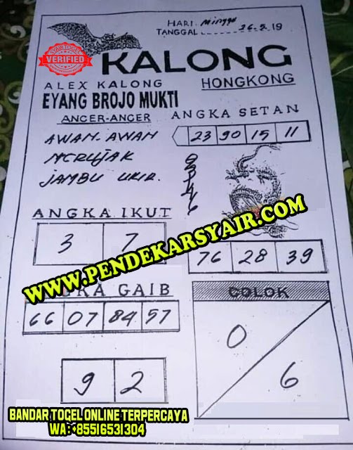 Kalong Hk Hari Ini Rahman Gambar