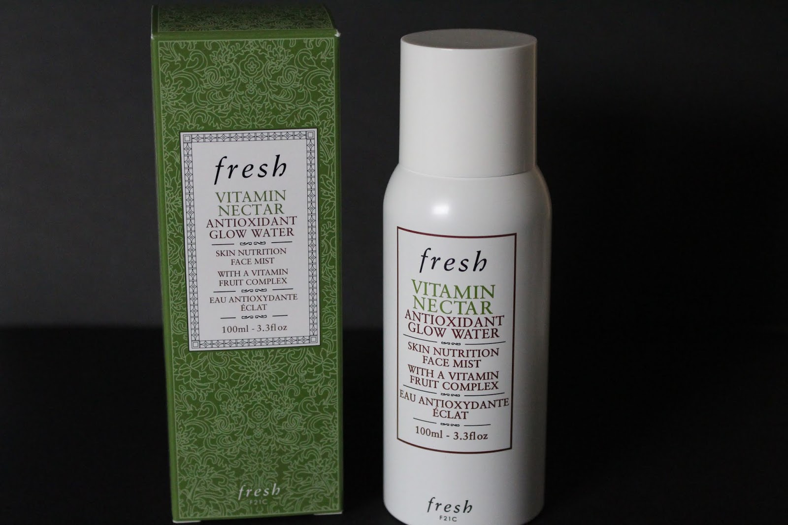 Fresh Vitamin Nectar Antioxidant Glow Water Review A Very Sweet Blog