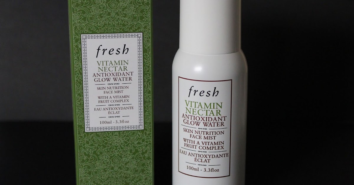 Fresh Vitamin Nectar Antioxidant Glow Water Review A Very Sweet Blog