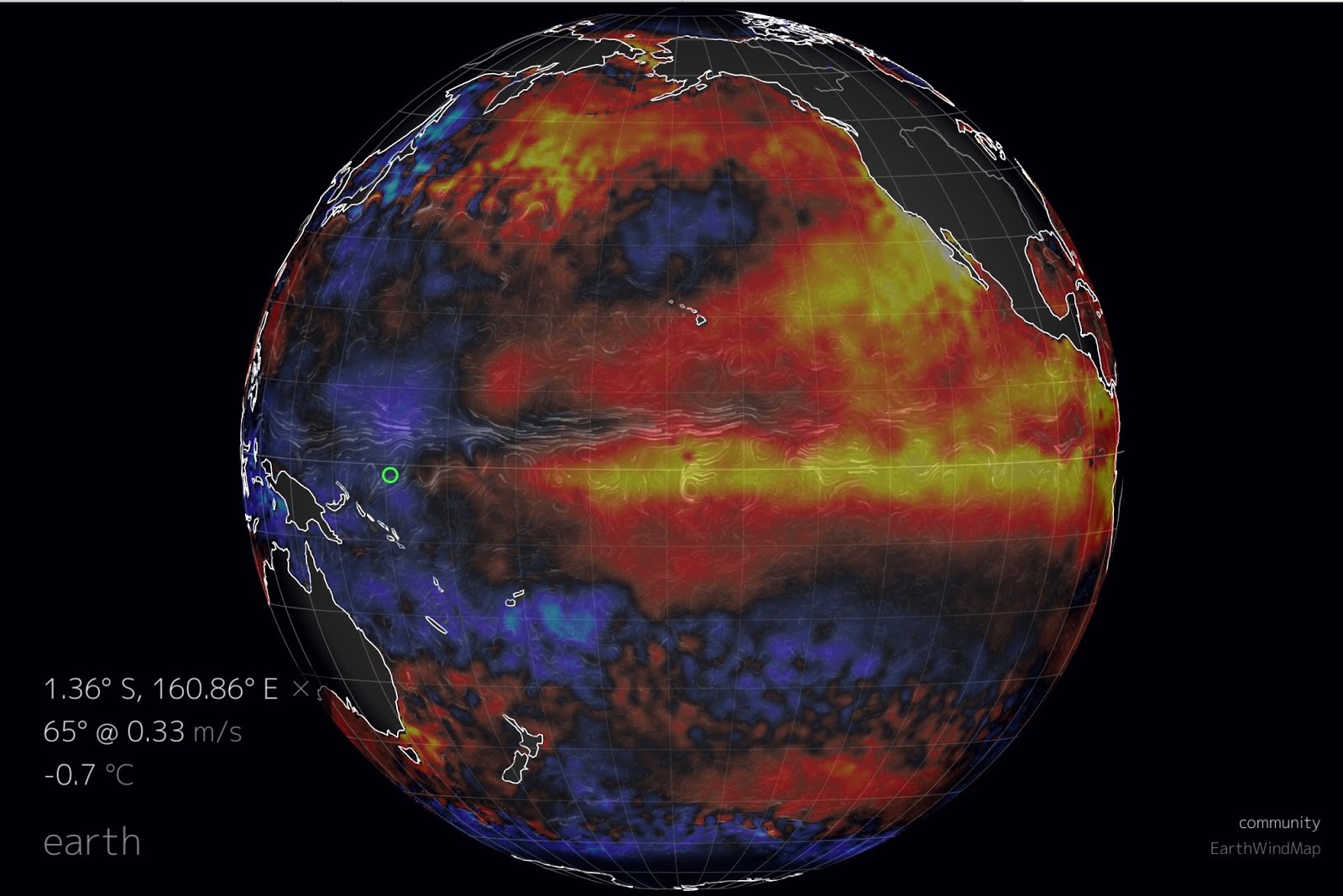 Earth weather model