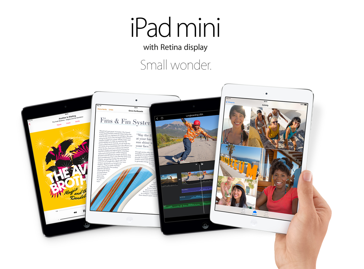 desico: 【SIMフリー】iPad mini with Retina (Wi-Fi+Cellular)＋IIJmio nanoSIM に