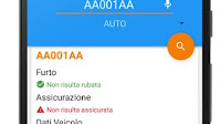 App per controllare targa e assicurazione di ogni veicolo, auto o moto