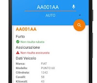 App per controllare targa e assicurazione di ogni veicolo, auto o moto