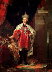 Paul I of Russia by Vladimir Borovikovsky, 1800