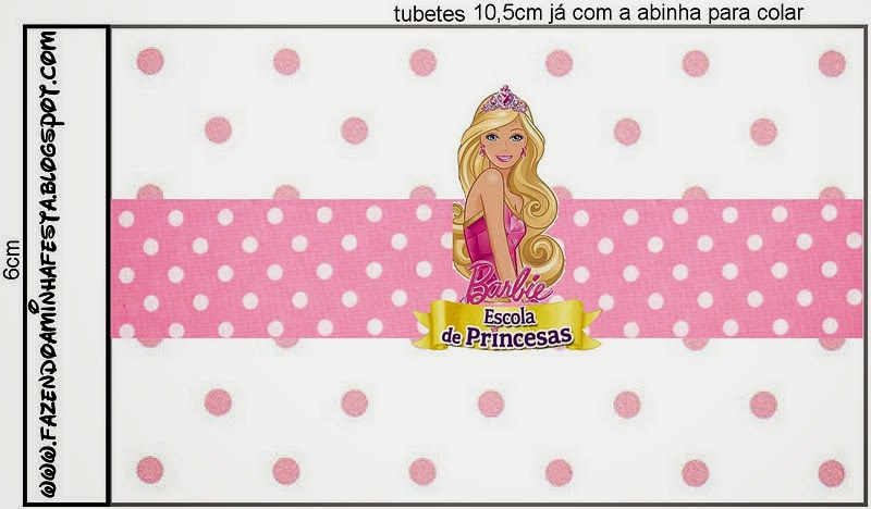 Barbie Princess School: Free Printable Candy Bar Labels. - Oh My Fiesta ...