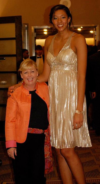 Strong tall women Are nice anyway : - Tall women