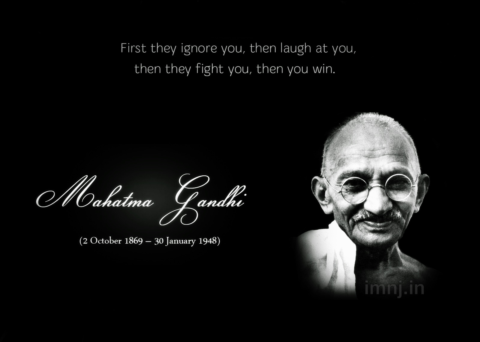 Mahatma Gandhi Quotes - HD