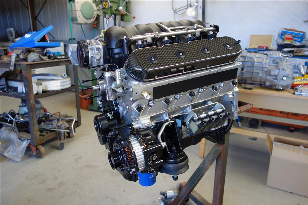 classic engine v: Engine Assembly - Progress