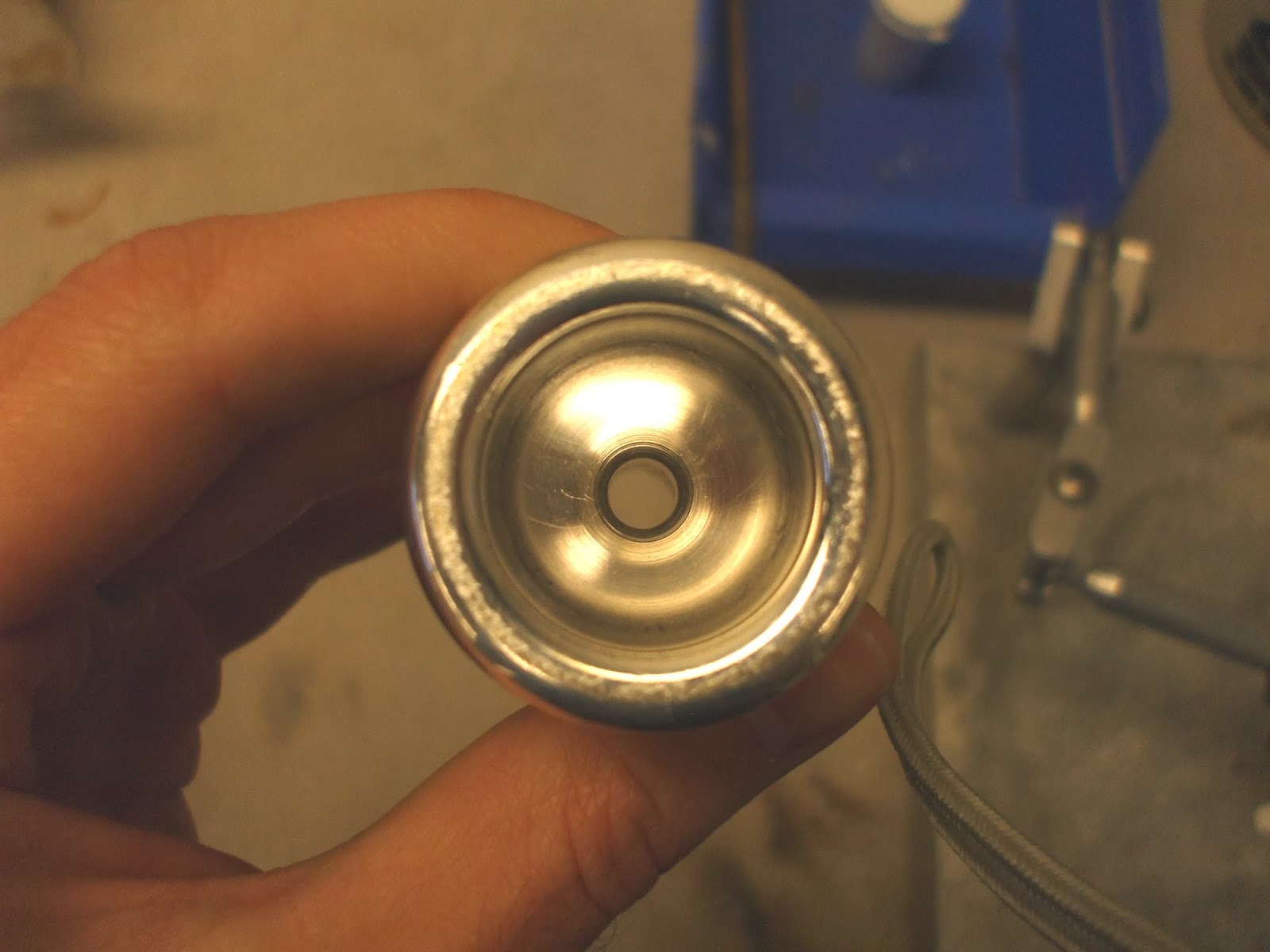 RPM Band Repairs Mouthpiece Repair (silver plated trombone mouthpiece)