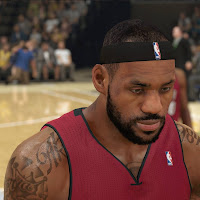 MVP LeBron James in NBA 2k14