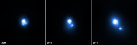 Estrella de neutrones lanza un disco estelar
