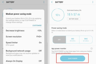 Cara Hemat Baterai Pada Samsung Galaxy Note 8