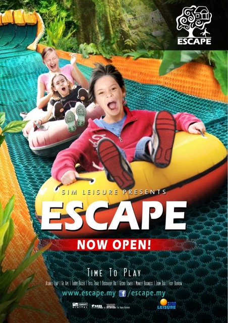 Penang Ads: ESCAPE Theme Park in Penang .... NOW OPEN!!
