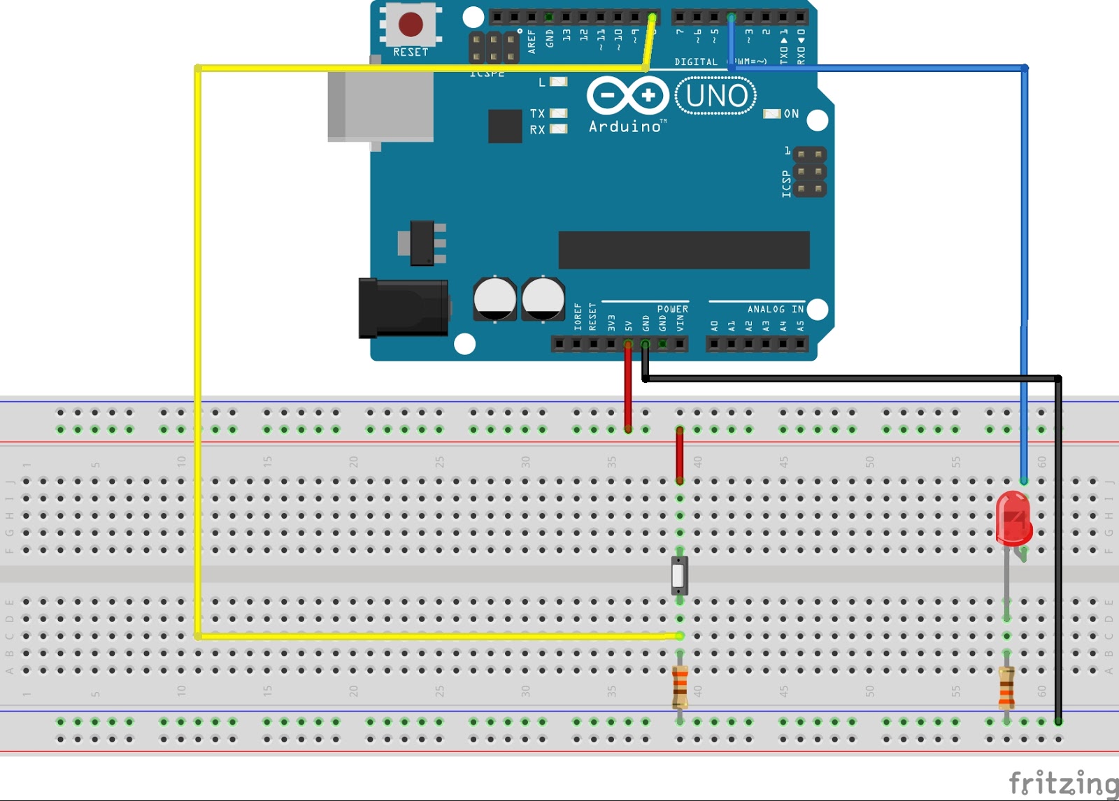 Arduino [buttons led / boton led ] 02 ~ computer science