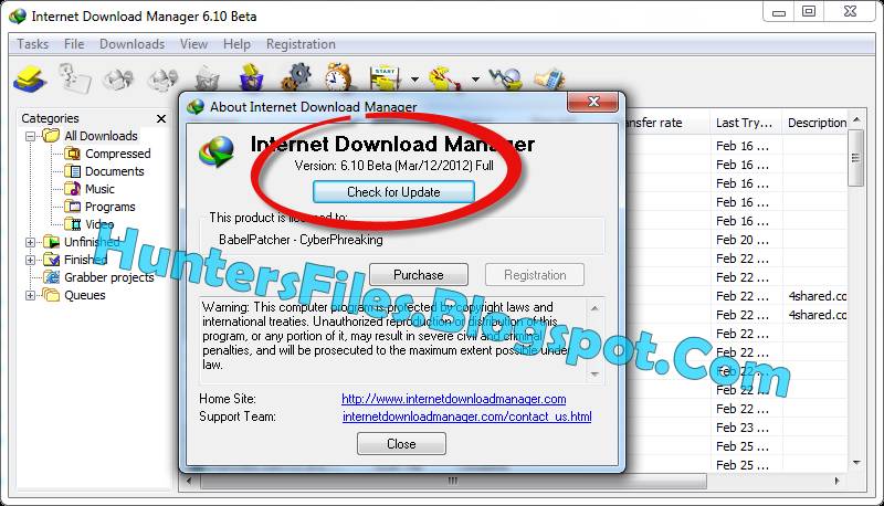 Internet download manager 6.42 7. Кравченко IDM.