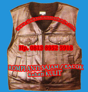JAKET dan ROMPI ANTI SENJATA TAJAM JAKET ROMPI ANTI SENJATA TAJAM TAHAN BACOK JAKET dan ROMPI ANTI SENJATA TAJAM