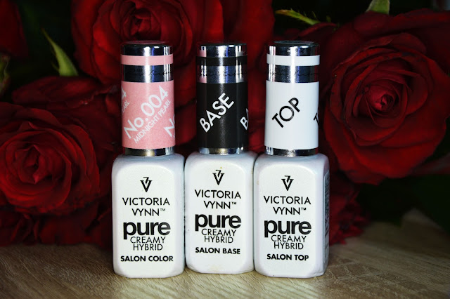 Baza, top i lakier hybrydowy VICTORIA VYNN- 004 Midnight Pearl
