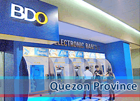 List of BDO ATM - Quezon Province