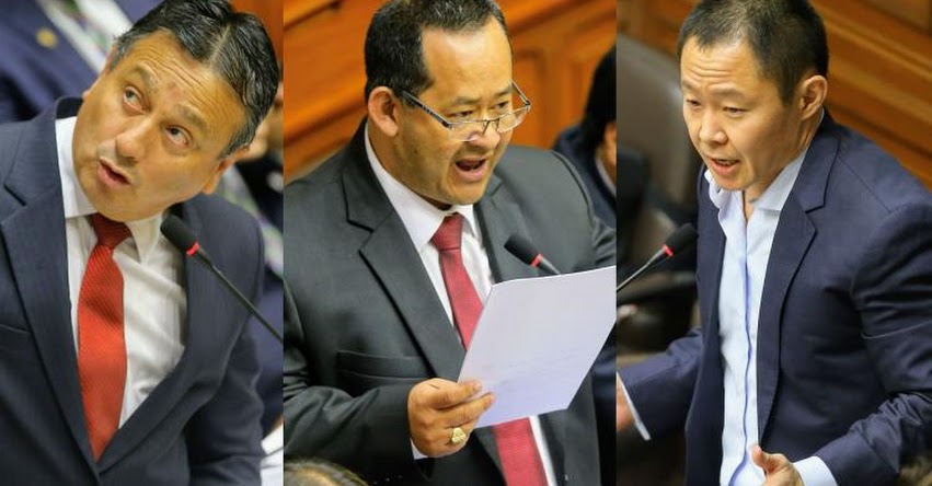Pleno del Congreso de la República ratifica suspensión de Kenji Fuijmori Pleno del Congreso de la República ratifica suspensión de Kenji Fuijmori