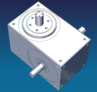 3D CAD Rotary indexer