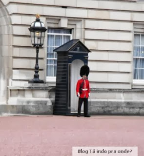 troca de guarda em Londres